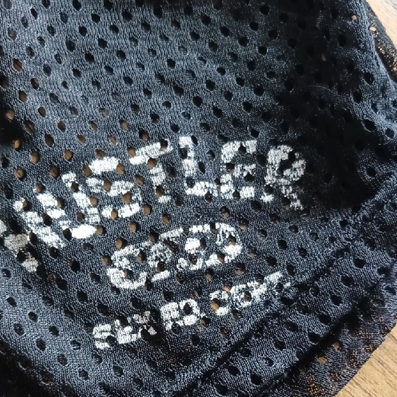 Hustler Hollywood Black Mesh Shorts - Picture 4 of 7